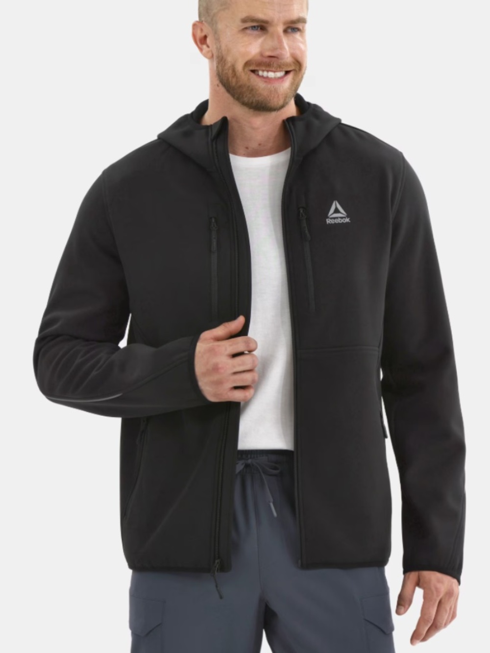 Reebok Men's and Big Men's Softshell Jacket